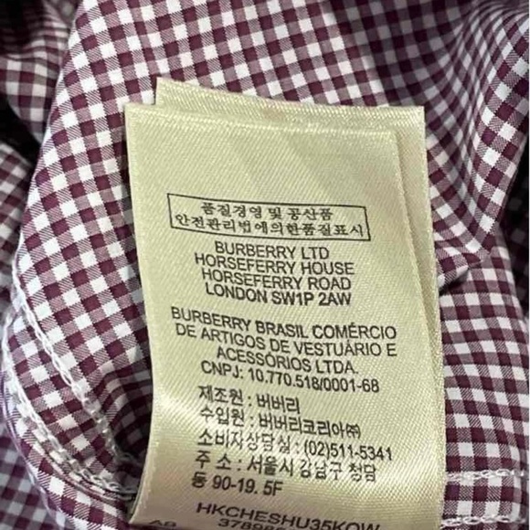 Authentic Burberry Shirt - Picture 11 of 11